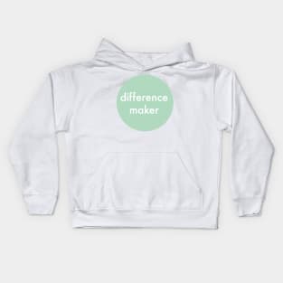 DIFFERENCE MAKER Kids Hoodie